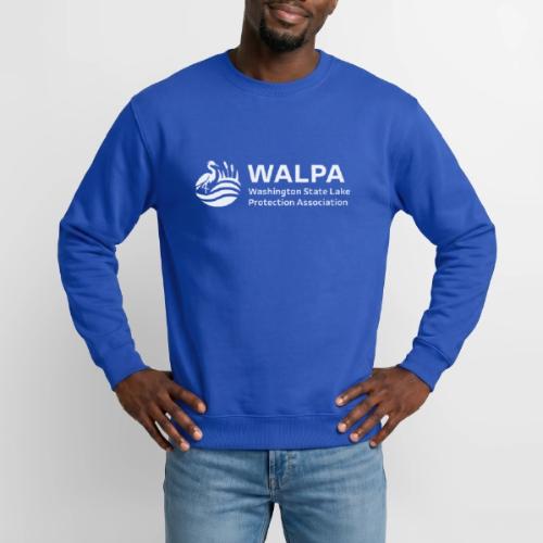 WALPA White logo - Unisex Crewneck Sweatshirt
