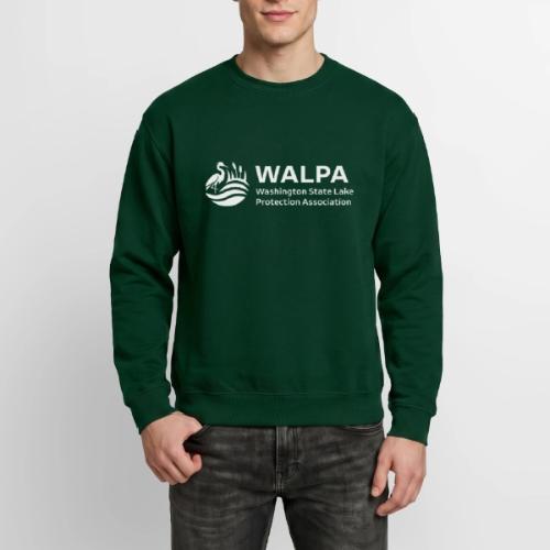 WALPA White logo - Unisex Crewneck Sweatshirt