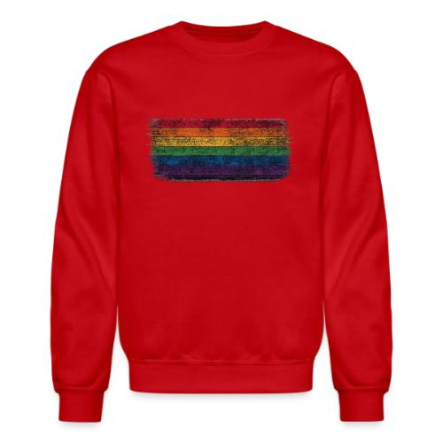 Rough Rainbow - Unisex Crewneck Sweatshirt