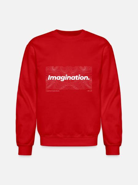 Imagination period - Unisex Crewneck Sweatshirt - red