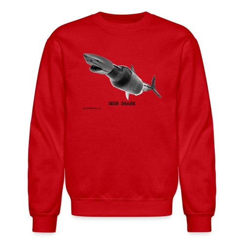 Beer Shark - Unisex Crewneck Sweatshirt