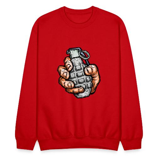 Hand Grenade In Comics Style - Unisex Crewneck Sweatshirt
