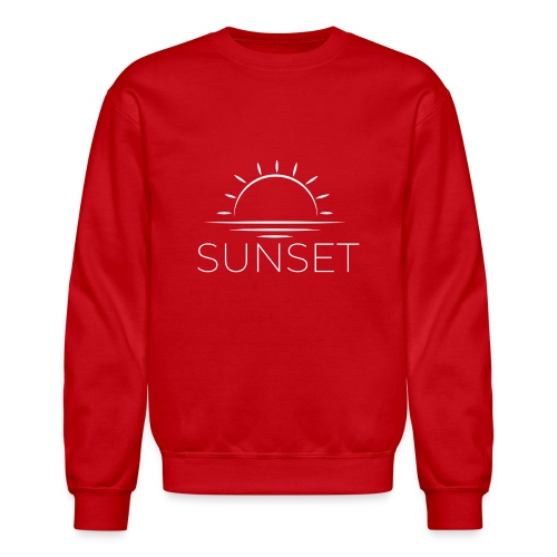 Sunset TV logo - Unisex Crewneck Sweatshirt
