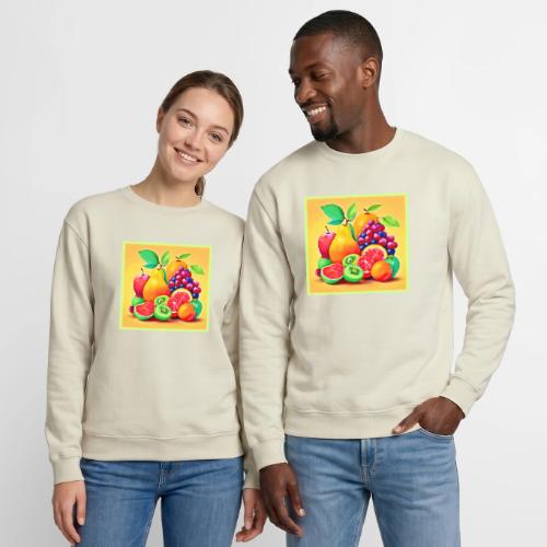 Colorful Fruit Medley - Unisex Crewneck Sweatshirt