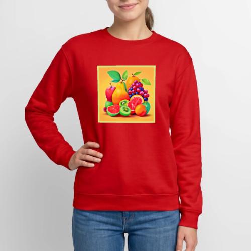 Colorful Fruit Medley - Unisex Crewneck Sweatshirt