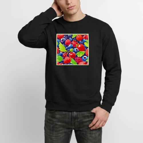 Summer Berry Medley - Unisex Crewneck Sweatshirt