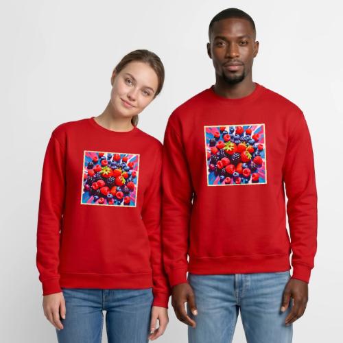 Berrylicious Burst Delight - Unisex Crewneck Sweatshirt