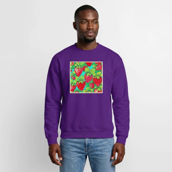 Strawberry Pop Art Pattern
