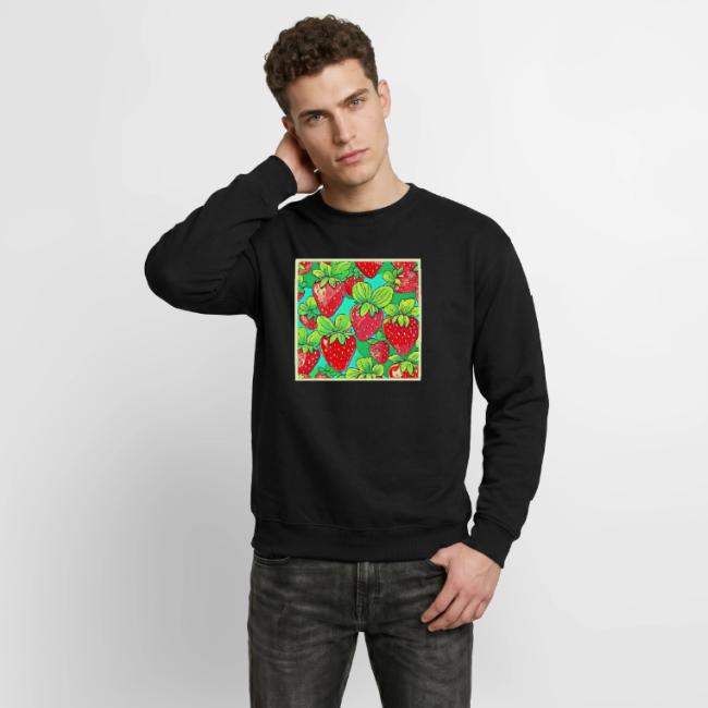 Strawberry Pop Art Pattern