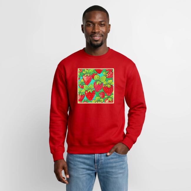 Strawberry Pop Art Pattern