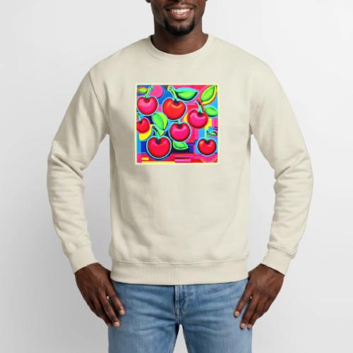 Pop Art Cherry Burst - Unisex Crewneck Sweatshirt