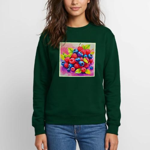 Colorful Berry Feast - Unisex Crewneck Sweatshirt