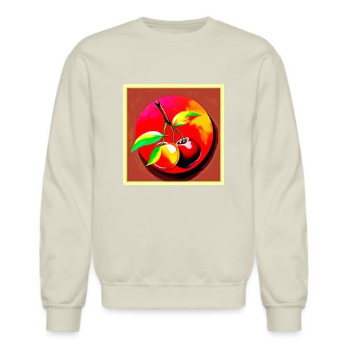 Vibrant Cherry Duo - Unisex Crewneck Sweatshirt