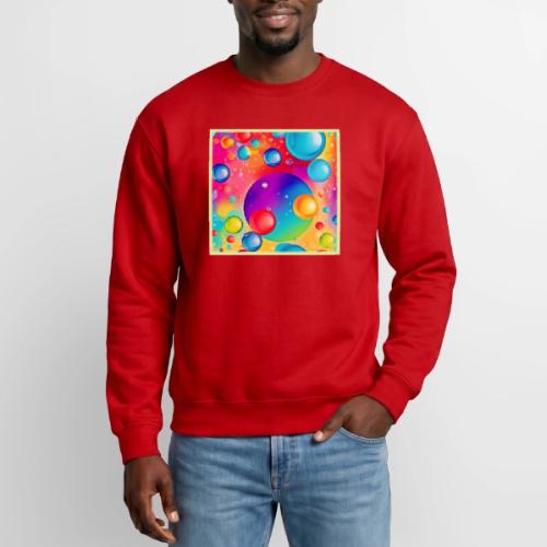Colorful Sphere Abstract Art - Unisex Crewneck Sweatshirt