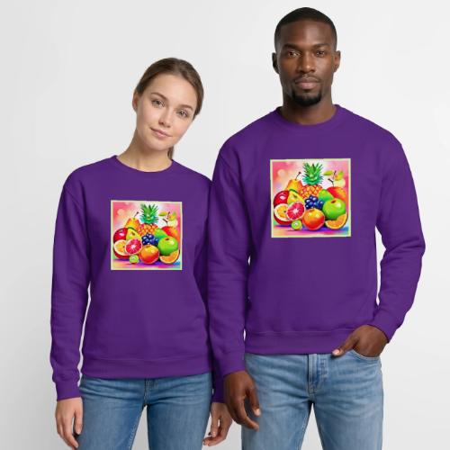 Tropical Fruit Assortment - Unisex Crewneck Sweatshirt