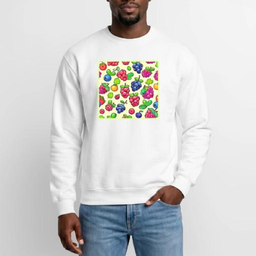 Berry Fruit Pattern Design - Unisex Crewneck Sweatshirt