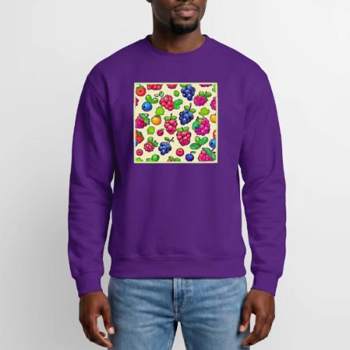 Berry Fruit Pattern Design - Unisex Crewneck Sweatshirt