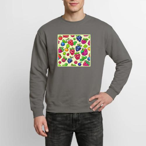 Berry Fruit Pattern Design - Unisex Crewneck Sweatshirt