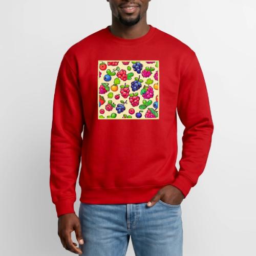 Berry Fruit Pattern Design - Unisex Crewneck Sweatshirt