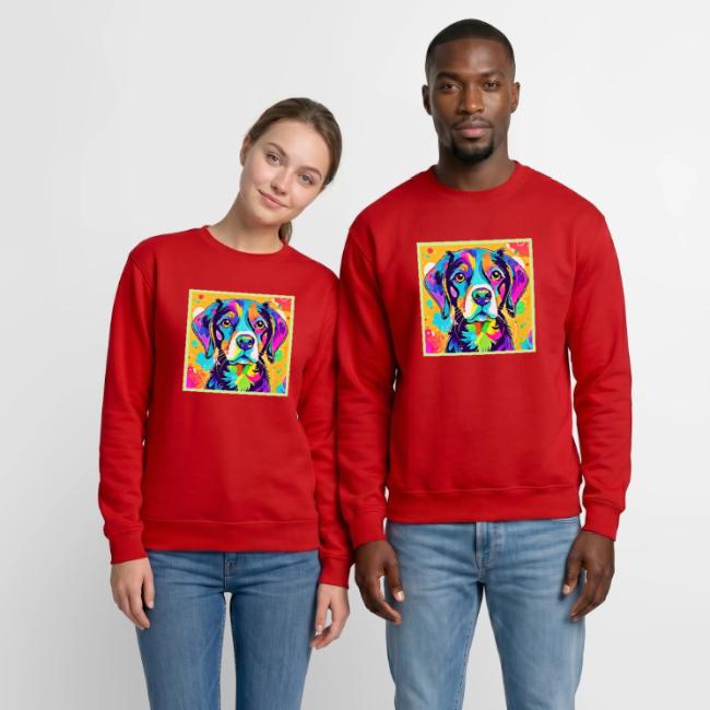 Rainbow Dog Portrait Design