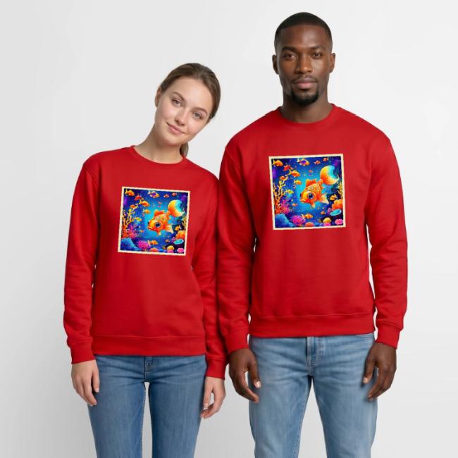 Vibrant Underwater Fish World Design