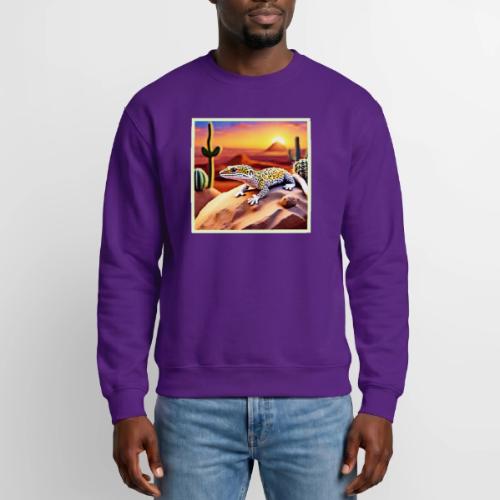 Beautiful Desert leopard Gecko Design - Unisex Crewneck Sweatshirt