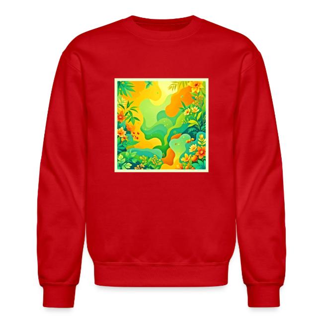Tropical Foliage Abstract
