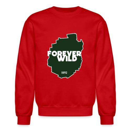 Semper Wild Forever Wild Adirondack Silhouette - Unisex Crewneck Sweatshirt
