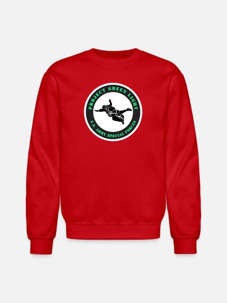 Project Green Light - Unisex Crewneck Sweatshirt - red