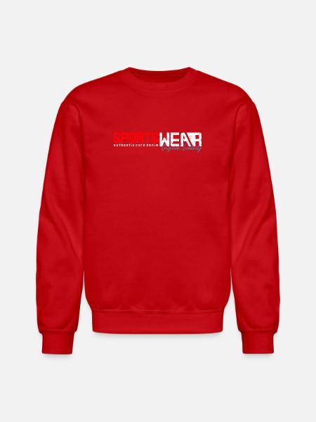 Sports wear - Unisex Crewneck Sweatshirt - red