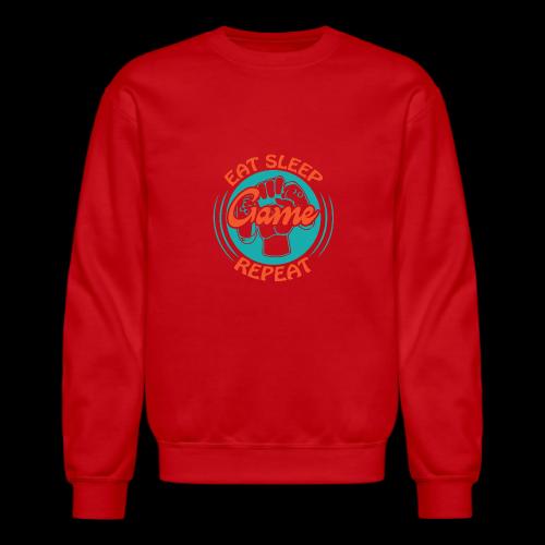Eat, Sleep, Game, Repeat! (Fist) - Unisex Crewneck Sweatshirt