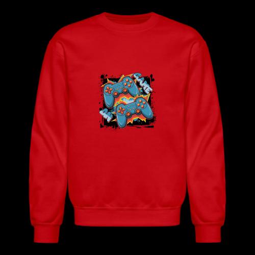 Two Player Game On! - Unisex Crewneck Sweatshirt
