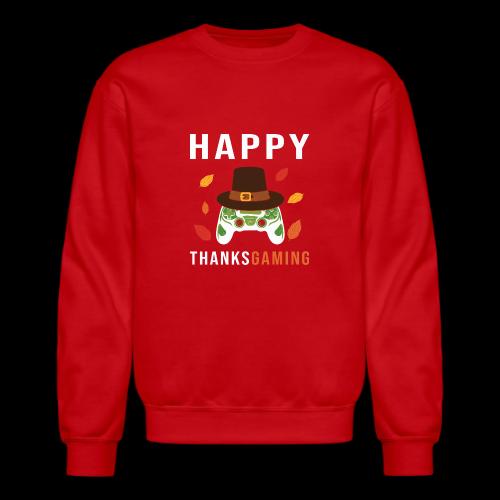 Happy ThanksGaming Pilgrim - Unisex Crewneck Sweatshirt