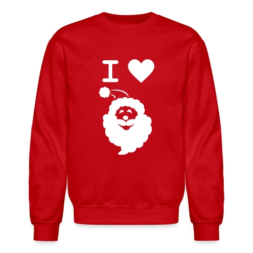 I LOVE SANTA - Unisex Crewneck Sweatshirt