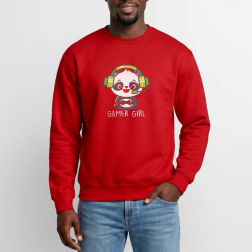 Cute Panda Gamer Girl - Unisex Crewneck Sweatshirt