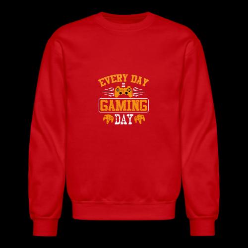 Every Day Is Gaming Day! - Unisex Crewneck Sweatshirt