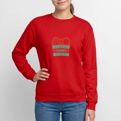 Gaming Is Not A Crime! - Unisex Crewneck Sweatshirt