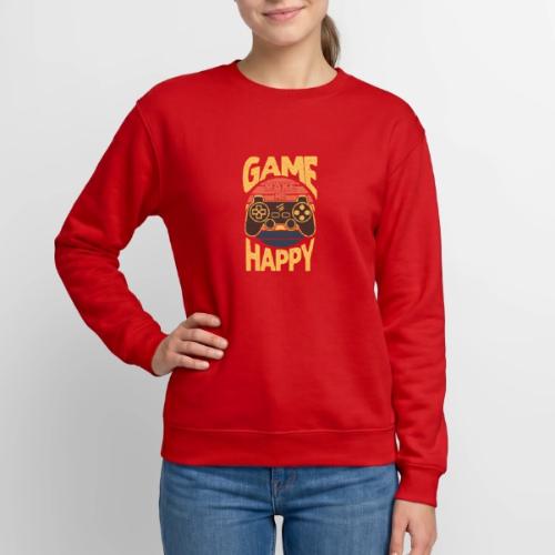 Happiness is a Game Controller Away - Unisex Crewneck Sweatshirt