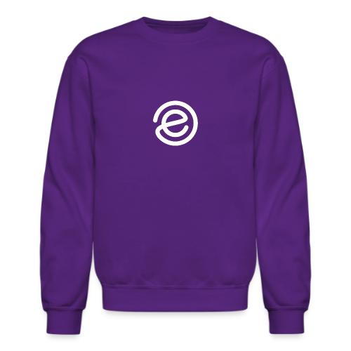 Epifluence E white - Unisex Crewneck Sweatshirt