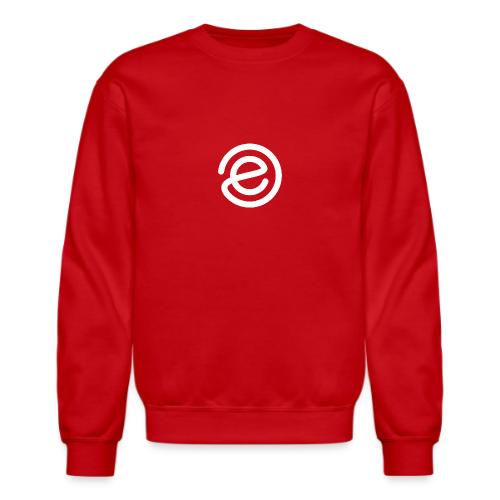 Epifluence E white - Unisex Crewneck Sweatshirt