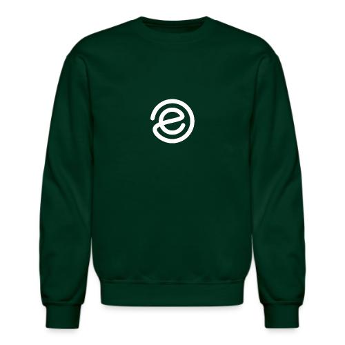 Epifluence E white - Unisex Crewneck Sweatshirt