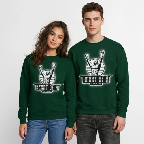 Heart Of A Warrior - Unisex Crewneck Sweatshirt