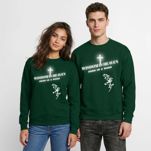 Wisdom Is Heaven - Unisex Crewneck Sweatshirt