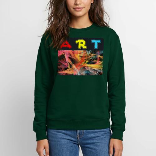 Chaotic Threads of Art - Unisex Crewneck Sweatshirt