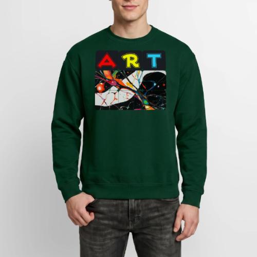 Art in Motion: Color Unleashed - Unisex Crewneck Sweatshirt