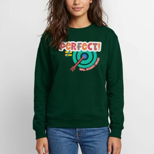 Perfect is NOT the Goal (orange) - Unisex Crewneck Sweatshirt