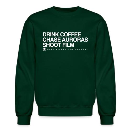 JBP Drink Coffee, Chase Auroras, Shoot Film - Unisex Crewneck Sweatshirt