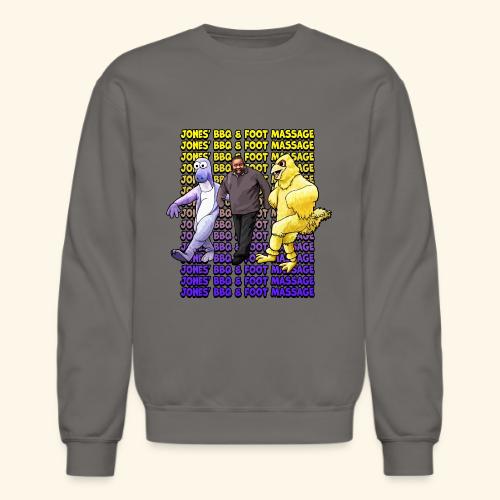 Jones BBQ and Foot Massage - Dancing Wall - Unisex Crewneck Sweatshirt
