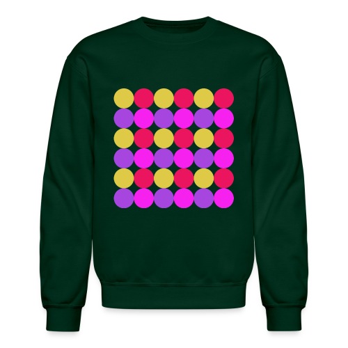 Purpley Circles - Unisex Crewneck Sweatshirt