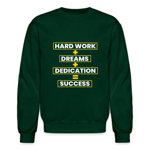 Success Quote Typography – Motivational Design - Unisex Crewneck Sweatshirt